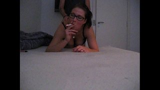 Kouření, zatímco kurva doggystyle