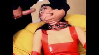 Fetish sex v očkami a latex - 5 min