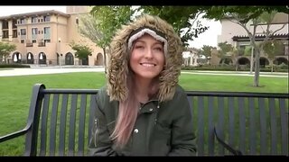 19 йәшлек БЛОНДИНКА ТРАХАТЬСЯ беренсе ОСРАШЫУ