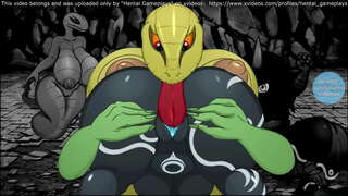 Pepo msichana anapata punda fucked na Nyoka PORN MCHEZO