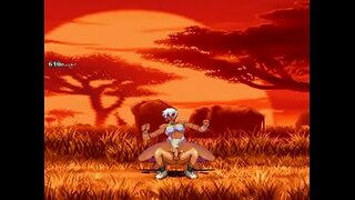 Mugen Hentai: Elena Získání Některé Dick