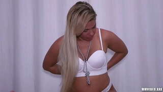 Stor Fitta Brasiliansk blir awesome facial cumshot